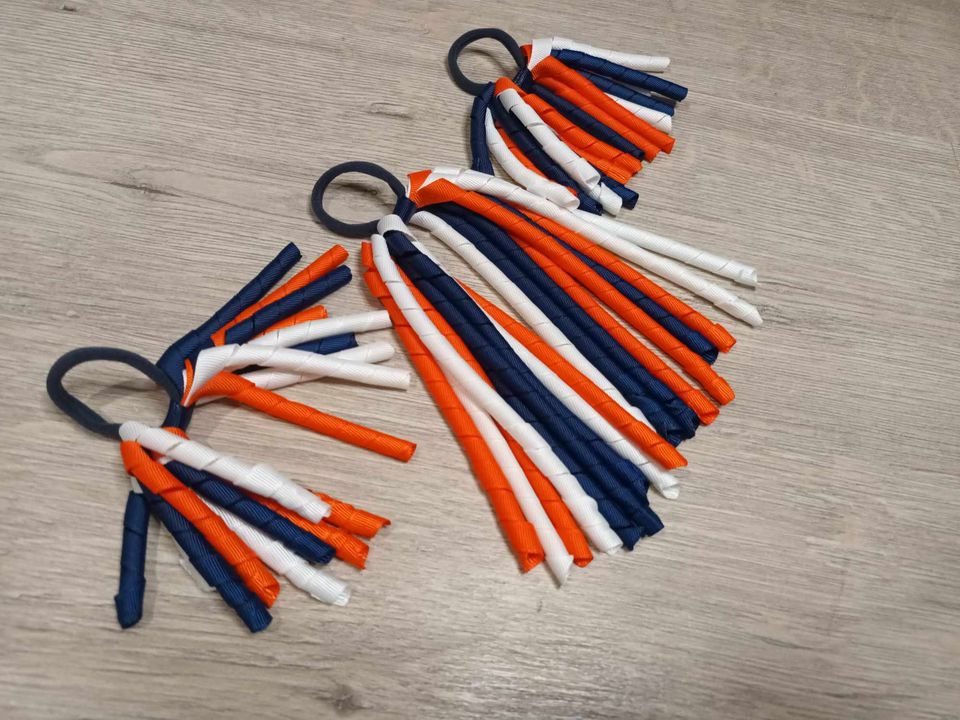 Korker Pack - School Uniform, Sport Team Hair Accessories -custom made, choose colours needed