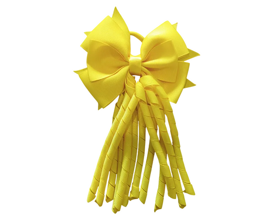 Yellow Bow Korker
