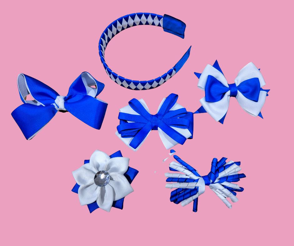 Versatile Headband Pack - School Uniform, Sport Team Hair Accessories -custom made, choose colours needed
