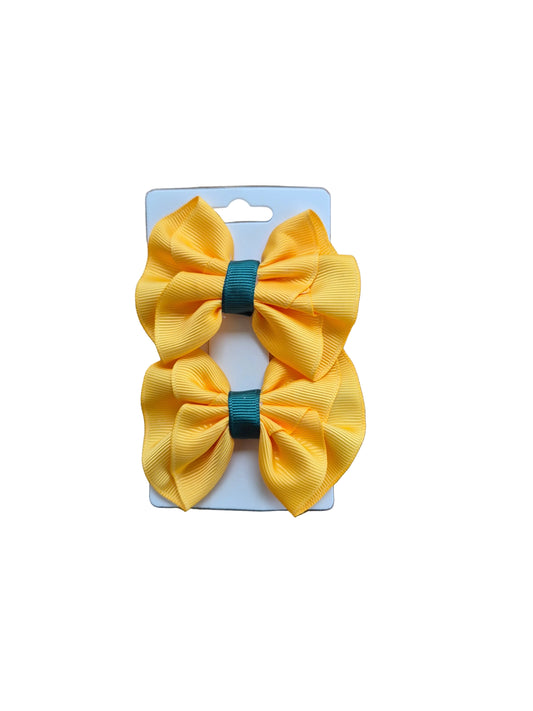 School Mille Frille Bow Set