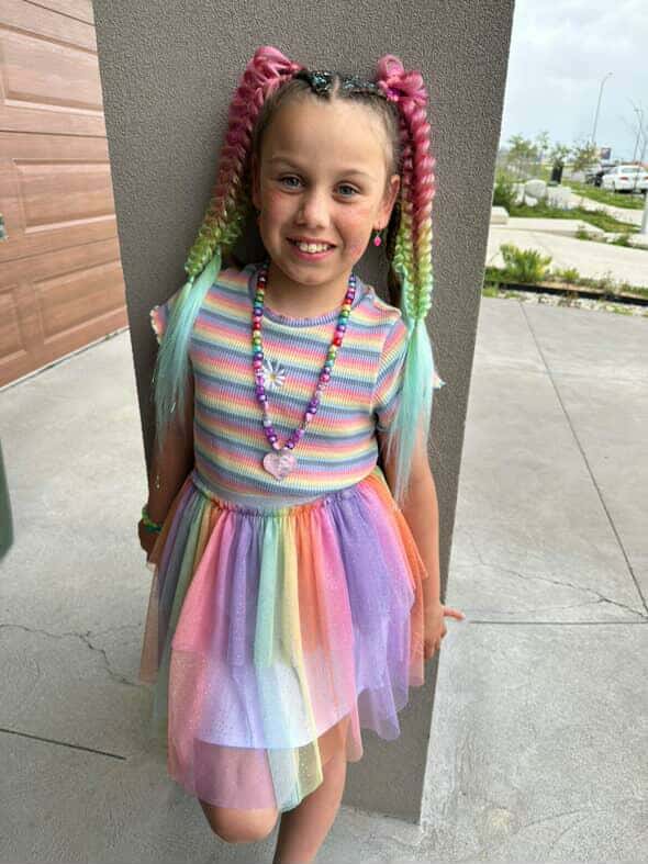 Bubble Braids & Fairy Hair