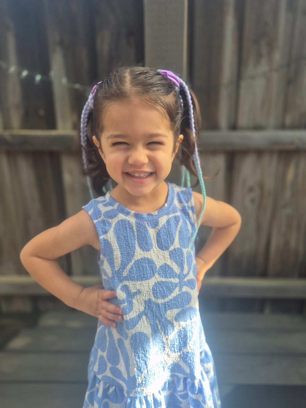 40cm Mermaid (Plaited) Piggy Tails - Mer-Mazing