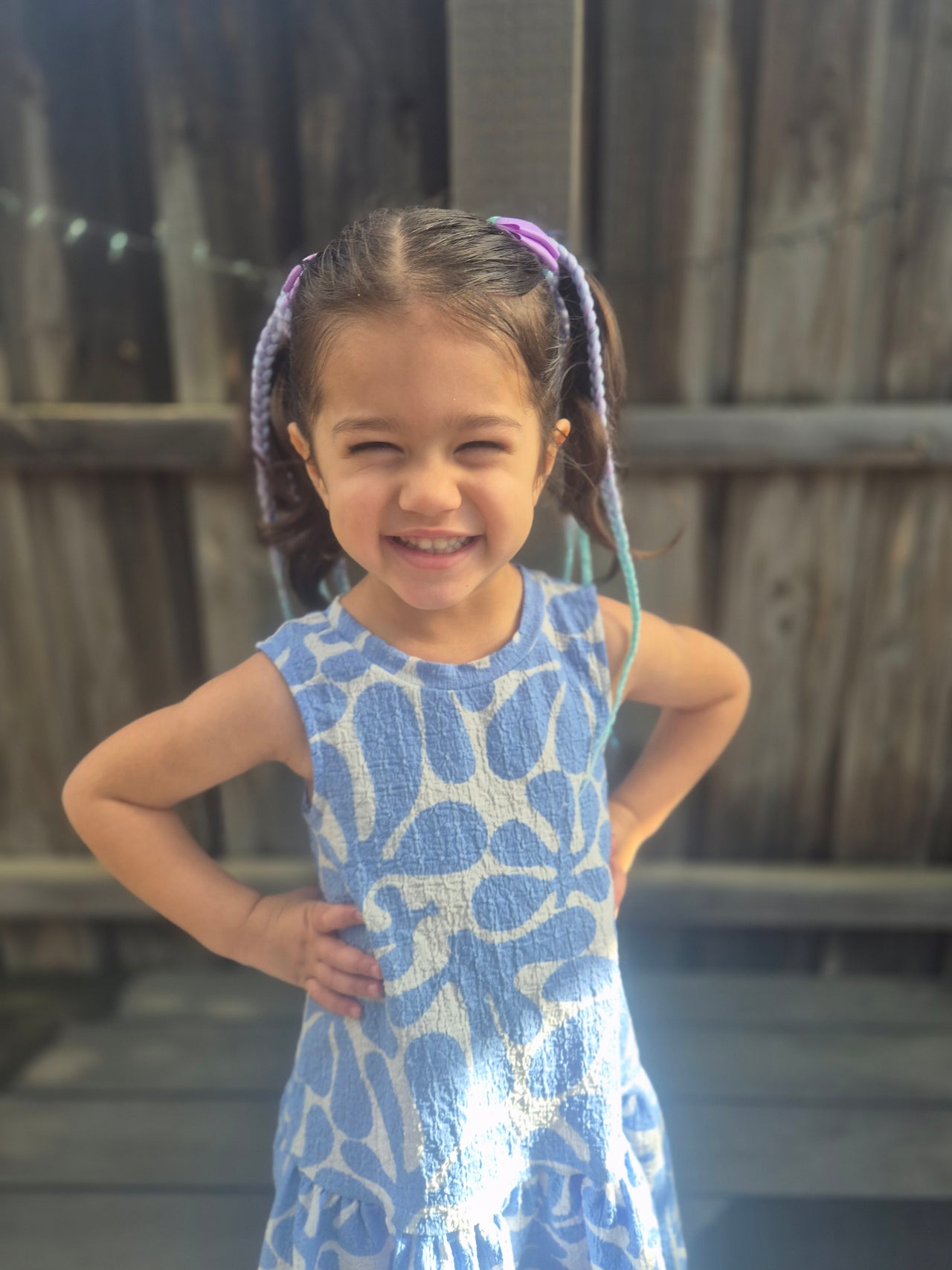 40cm Mermaid (Plaited) Piggy Tails - Mer-Mazing