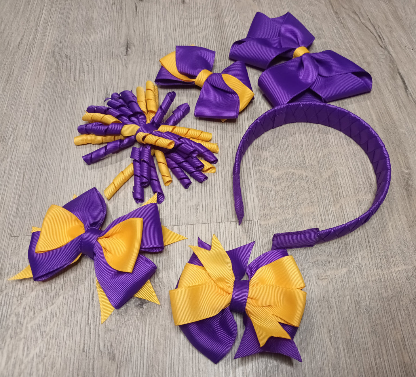 Versatile Headband Pack - School Uniform, Sport Team Hair Accessories -custom made, choose colours needed
