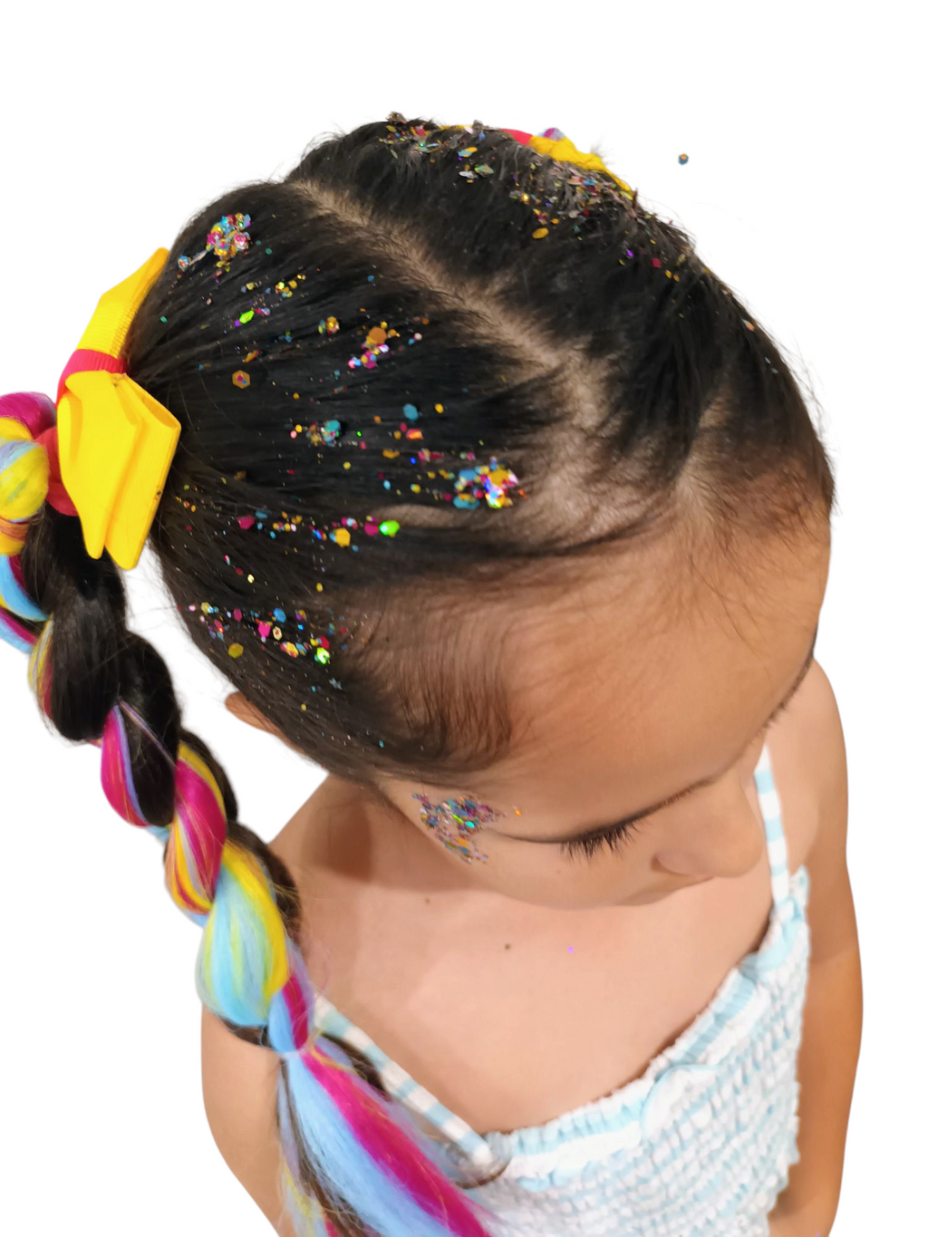 🌈 Rainbow Glitter Gel 12 Pack – Face, Hair & Body Glitter