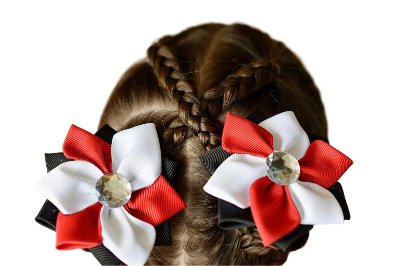 Flower Clip - custom made, choose colours needed