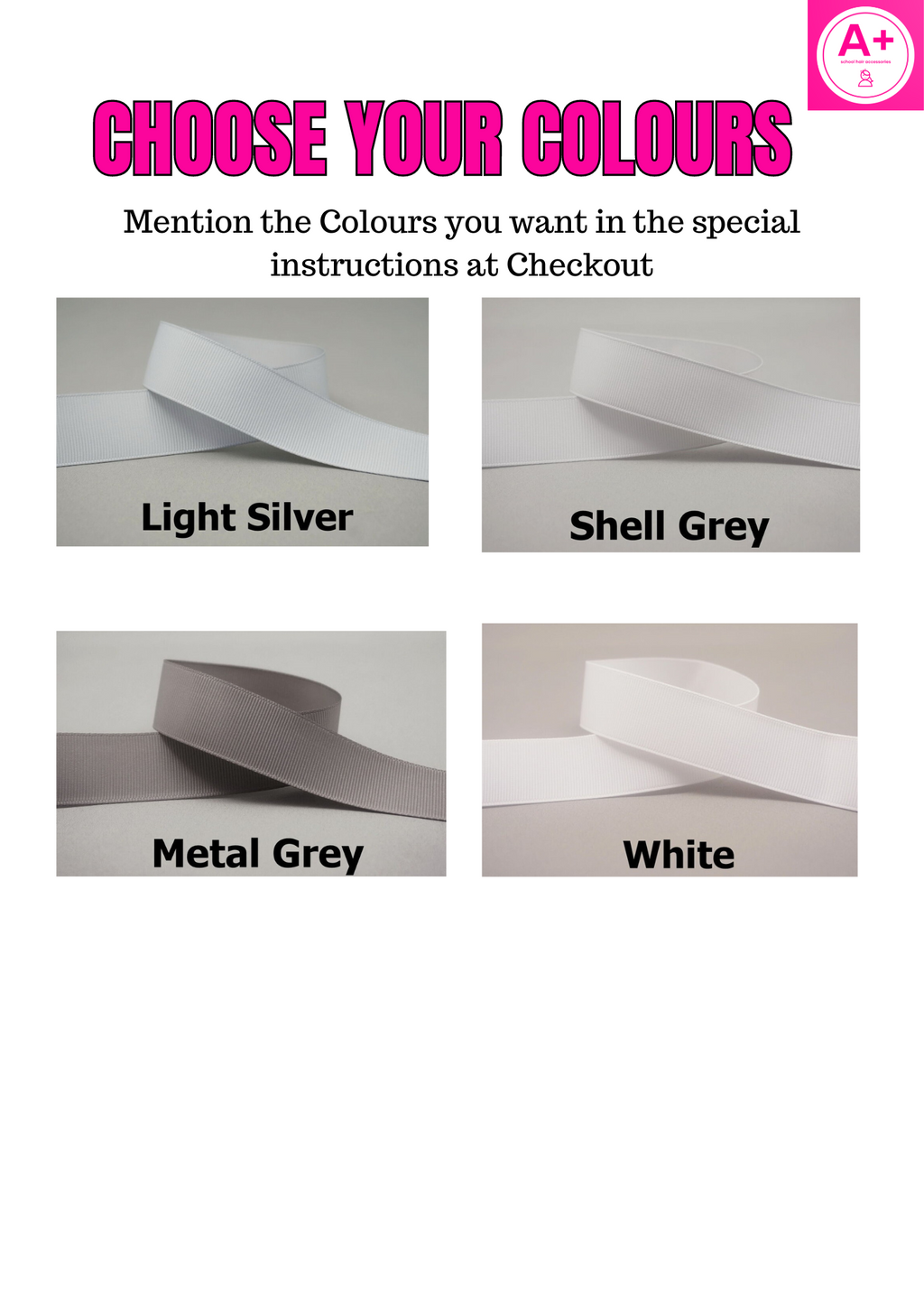 Starter Pack - School Hair Accessories -custom colour order