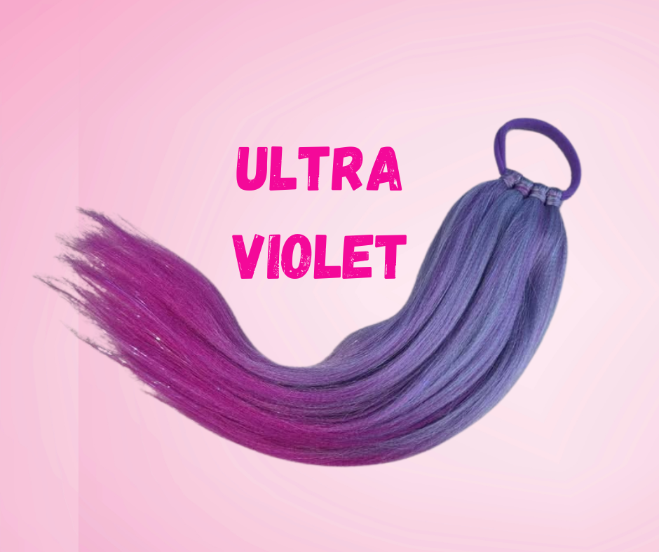 40cm Unicorn Ponytail - Ultra Violet