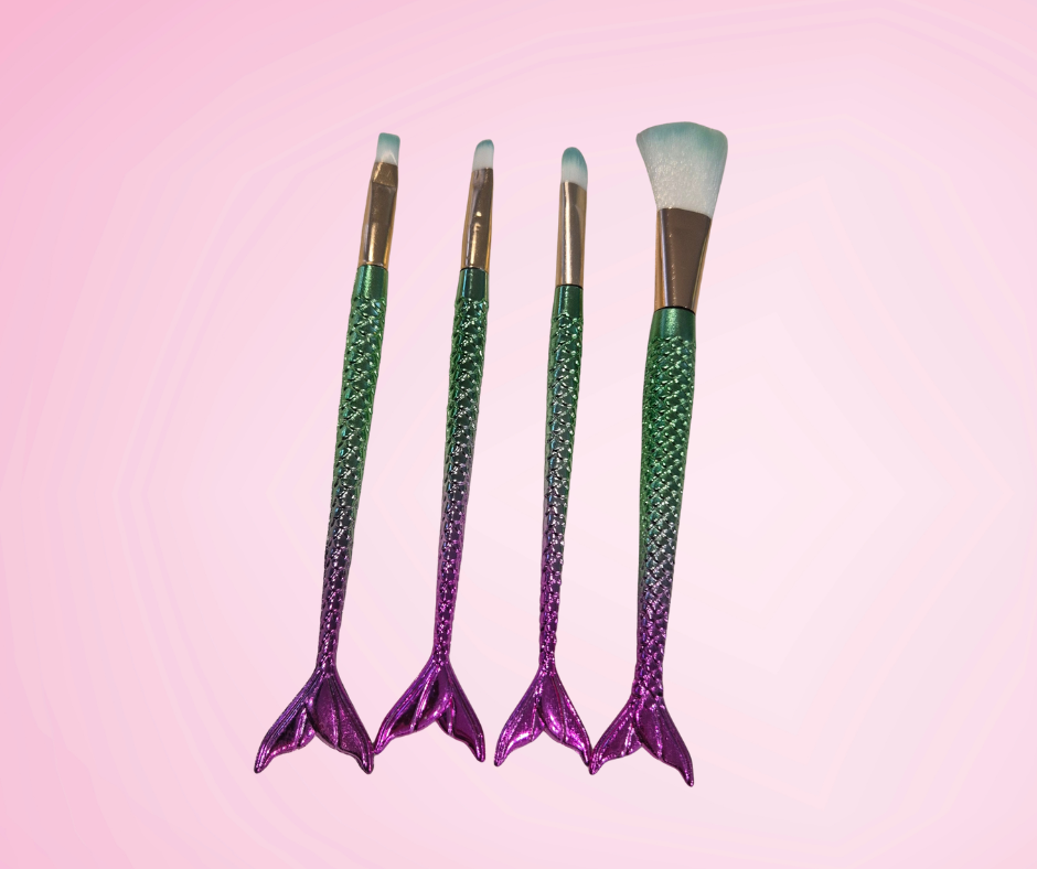 Mermaid Make Up Brush Kit