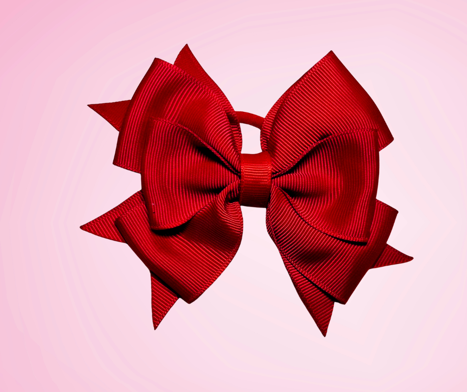 Classic Red Bow