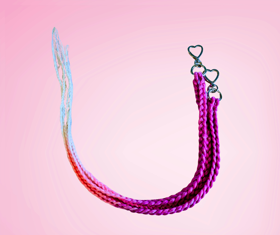 Sherbert Fizz Fringe Clips – 60cm