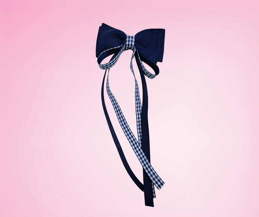 Livvi Bow Tails – Navy