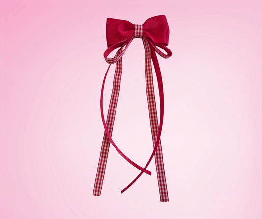 Livvi Bow Tails – Red