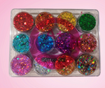 Rainbow Glitter Face & Body Gel Collection