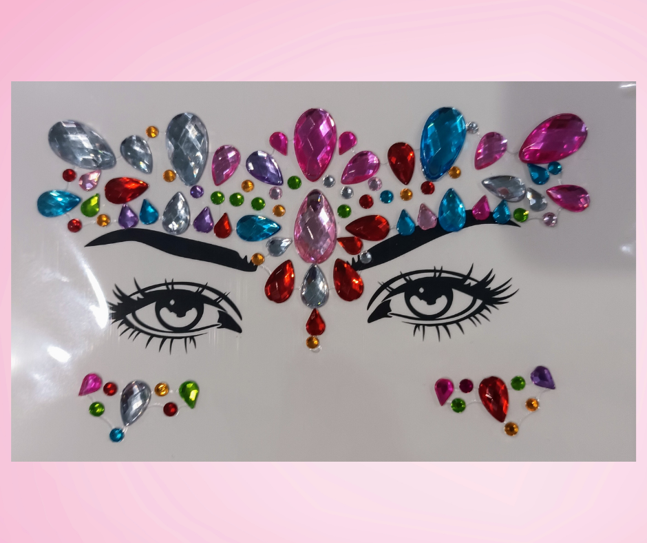 Rainbow Face Gems