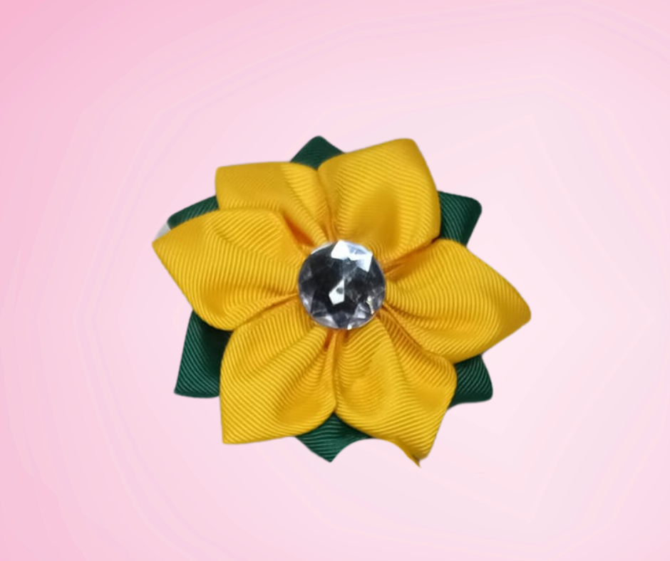 Flower Clip - custom made, choose colours needed