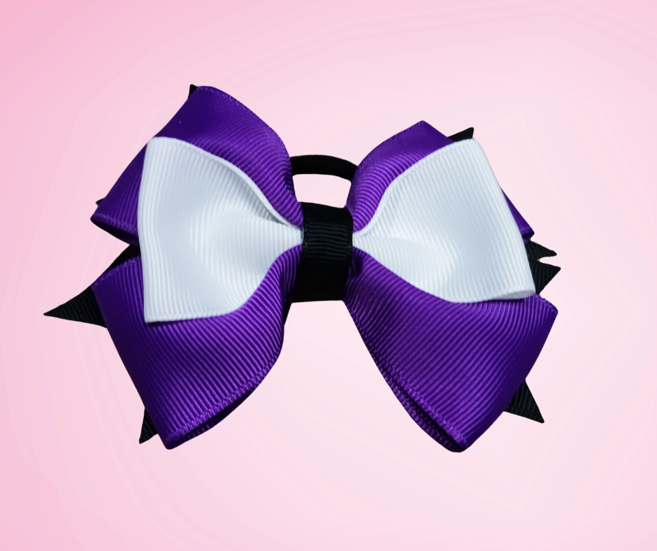 Classic Bow Hair tie/clip for School - custom made, choose colours needed