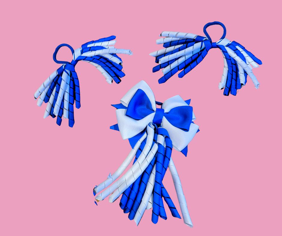 Korker Pack - School Uniform, Sport Team Hair Accessories -custom made, choose colours needed
