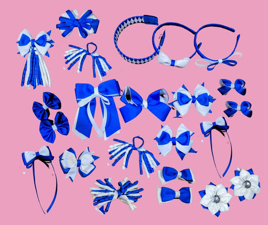 Absolute Pack - School Hair Accessories -custom made, choose colours needed