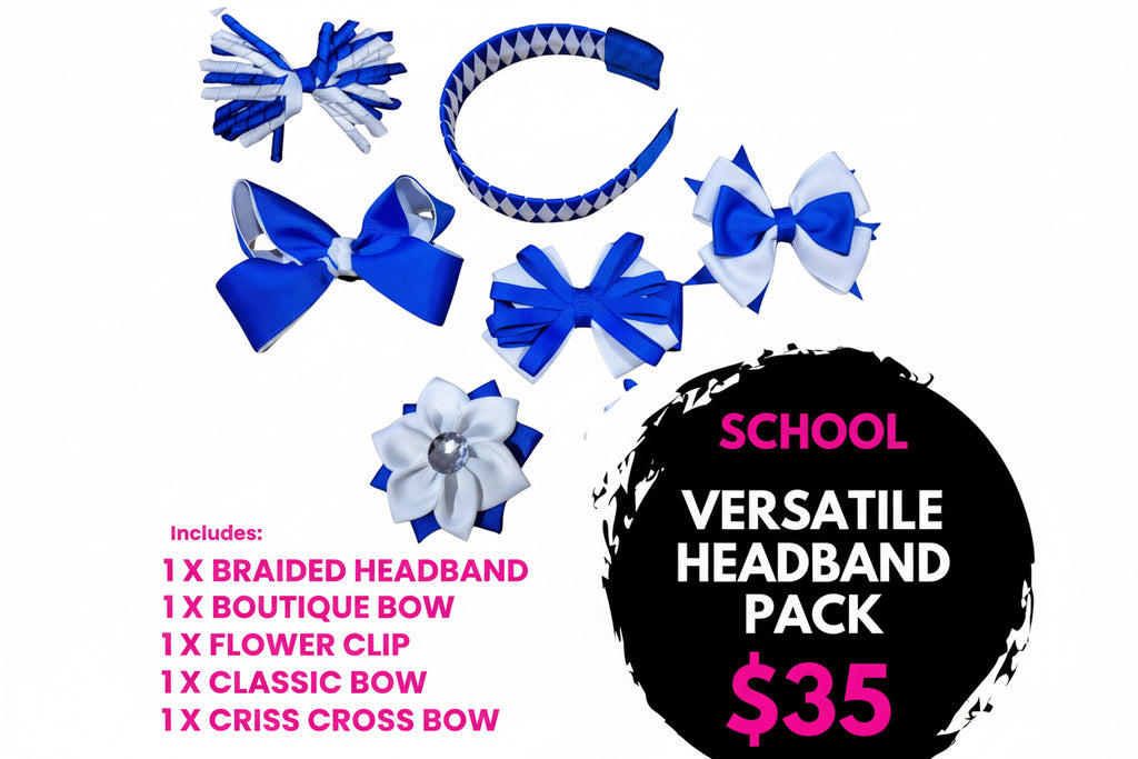 💙 School Versatile Headband Accessory Pack 💙