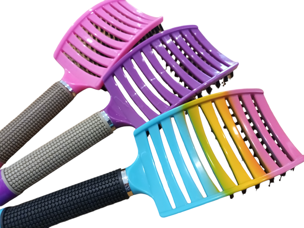 Detangling Hair Brush - Rainbow