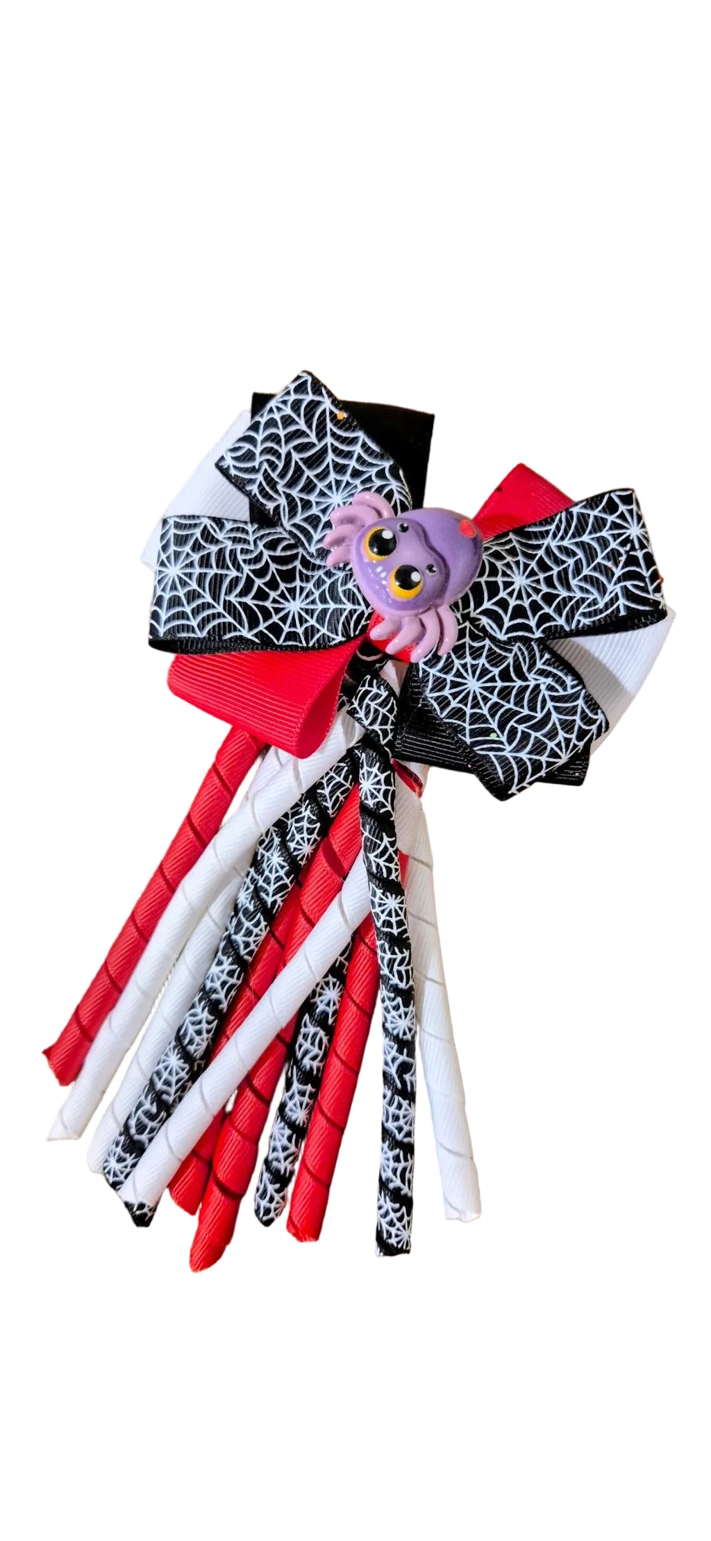 Spooky Halloween Korker Bow 🕷️🕸️