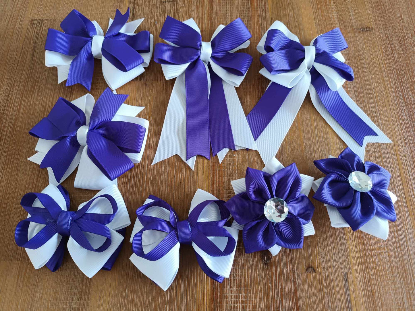 Bow Plus Pack - School Hair Accessories -custom made, choose colours needed