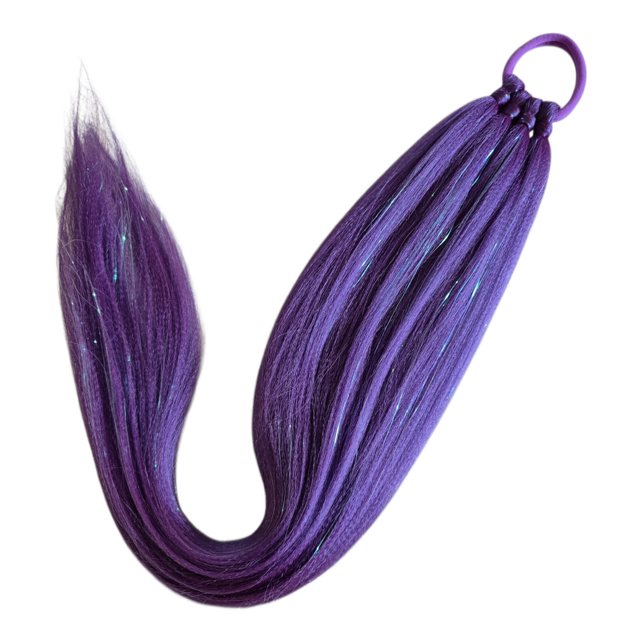Purple Ponytail - 60cm