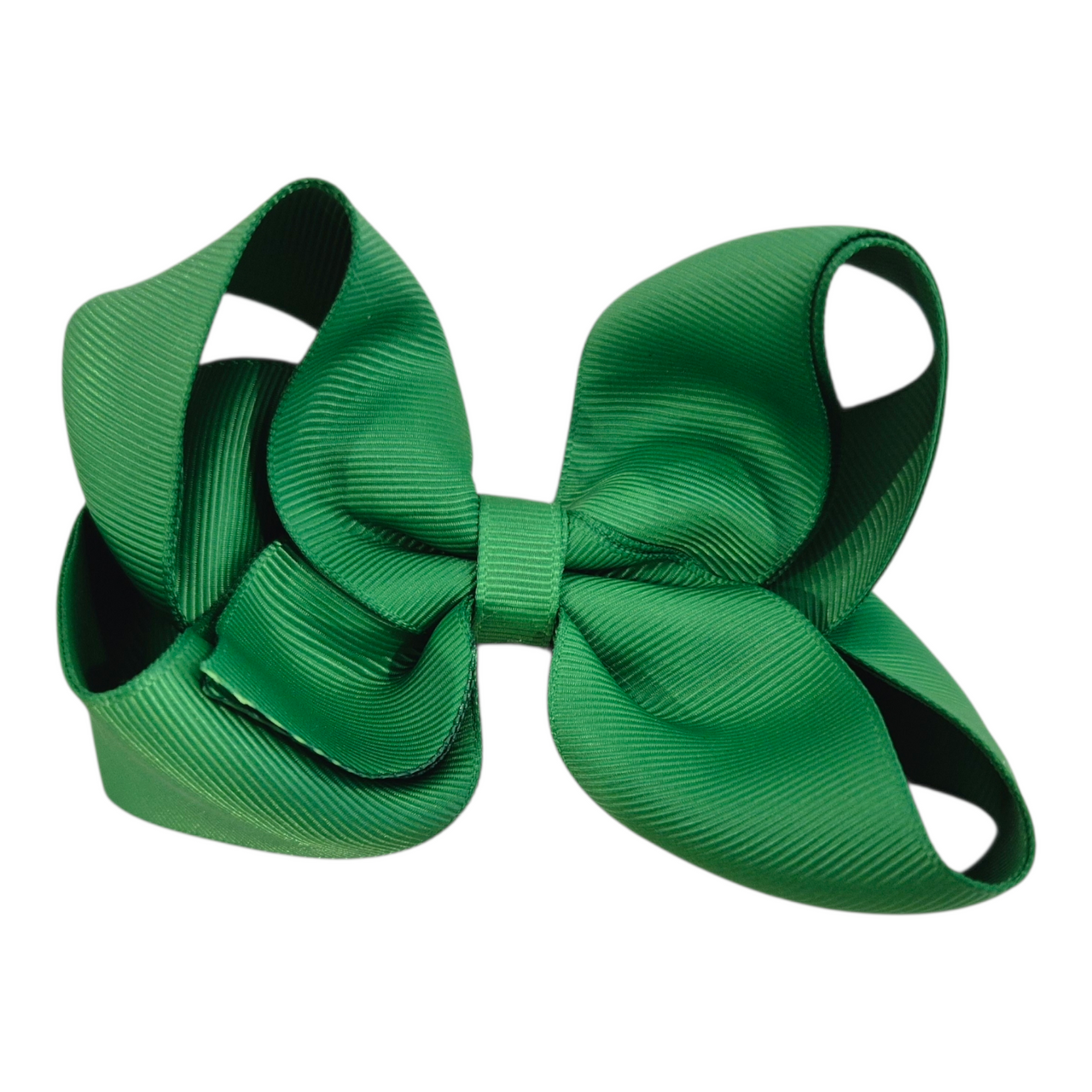 Large Boutique Bow Clip - Green