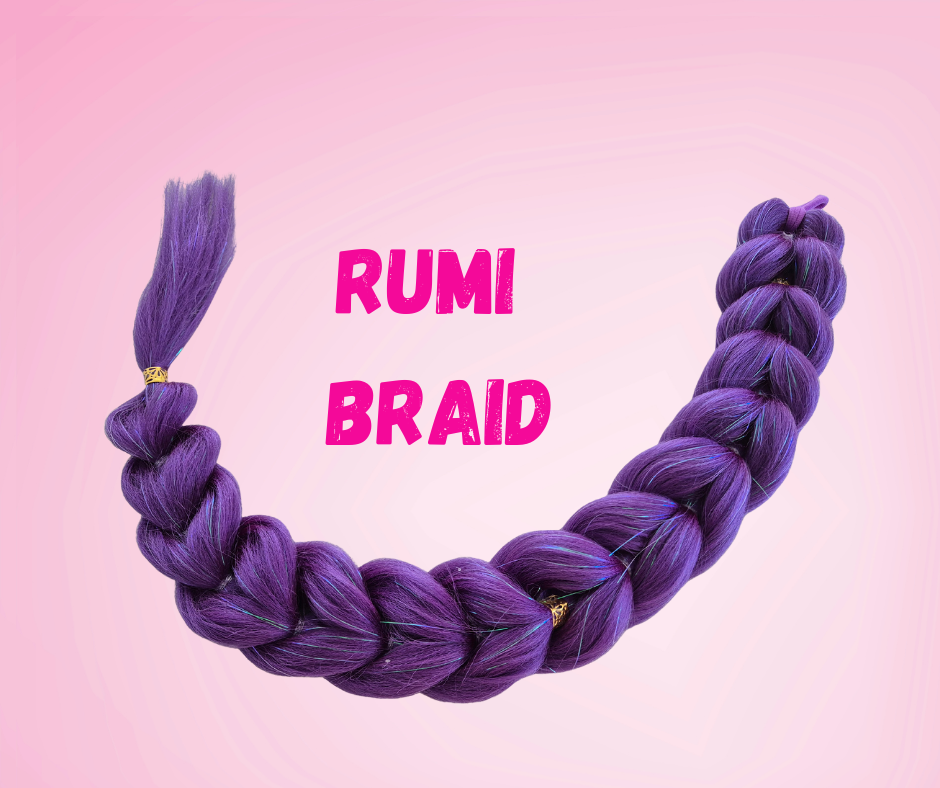 K-Pop Demon Hunters – Rumi Inspired Braid 2.0 ✨💜