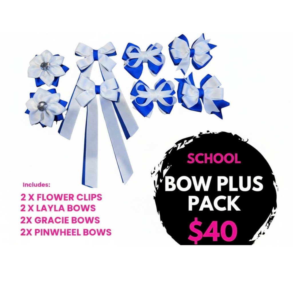 💙 School Bow Plus Accessory Pack 💙