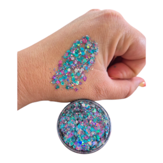Mermaid Scales Glitter Gel - 30ml tub