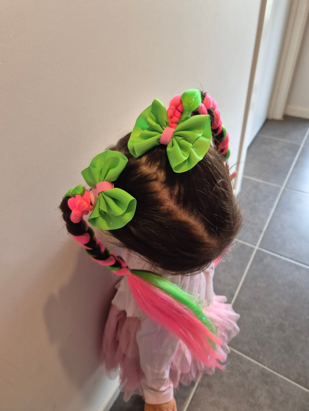 Spellbound Mille Frille Piggy tail Bow Set