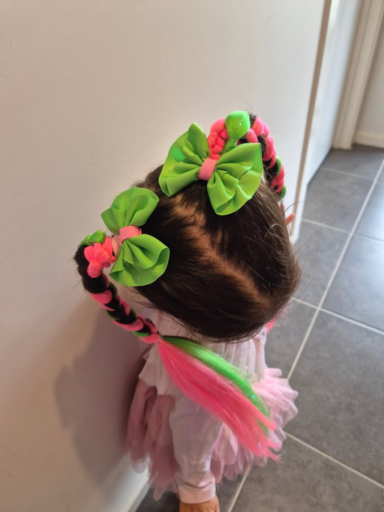 Spellbound Mille Frille Piggy tail Bow Set