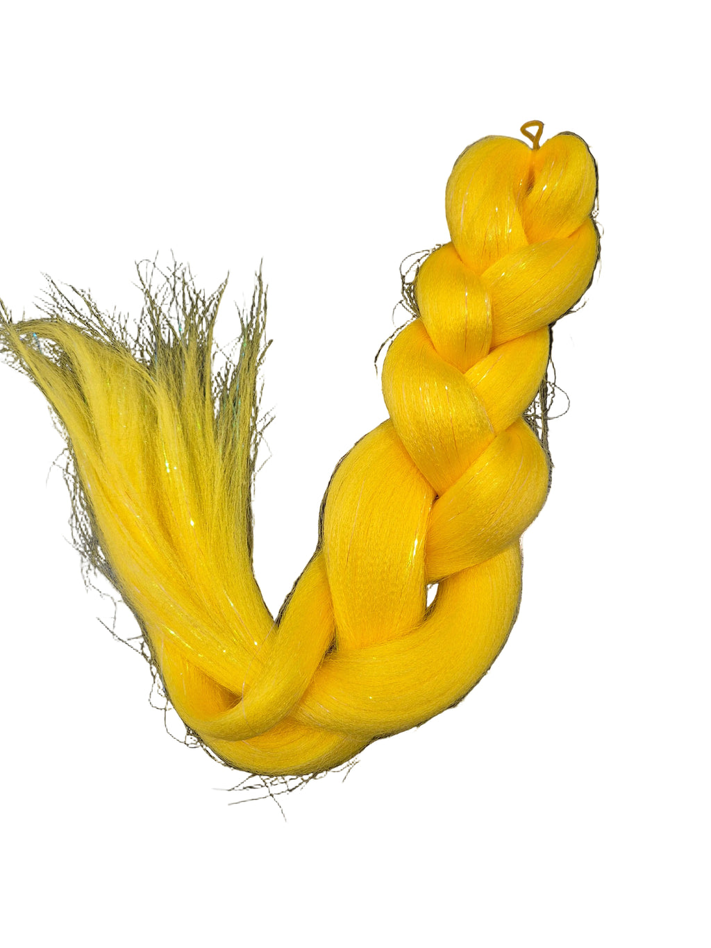 Yellow – Glitter Braiding Hair 100g 💛✨