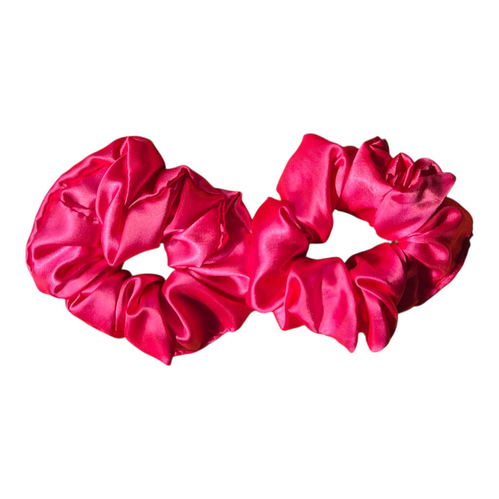 Satin Scrunchie Piggy tail set
