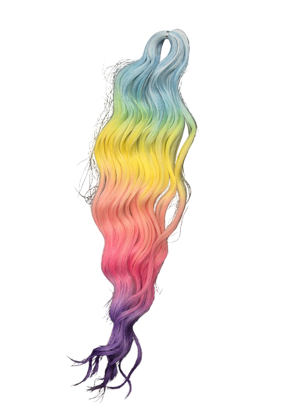 Rainbow Dreams Wavy Braiding Hair – 60cm | 100gm
