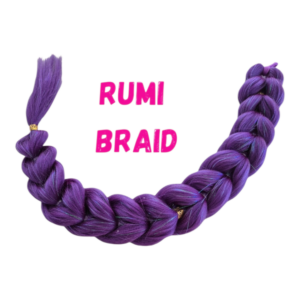 K-Pop Demon Hunters – Rumi Inspired Braid 2.0 ✨💜