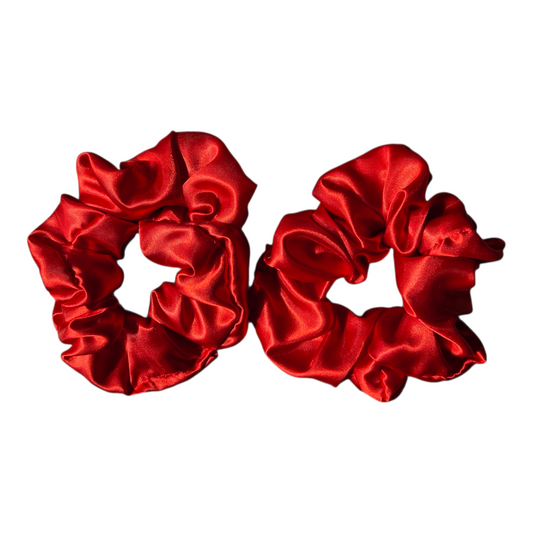 Satin Scrunchie Piggy tail set