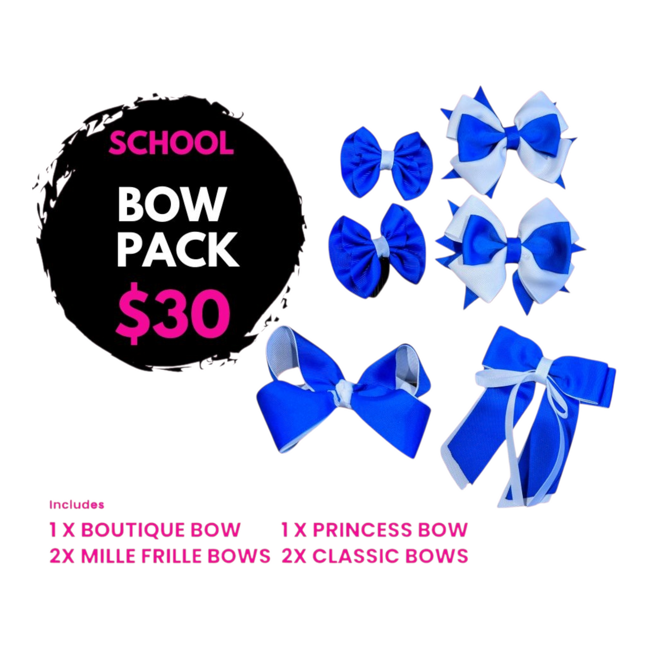 💙 School Bow Accessory Pack 💙