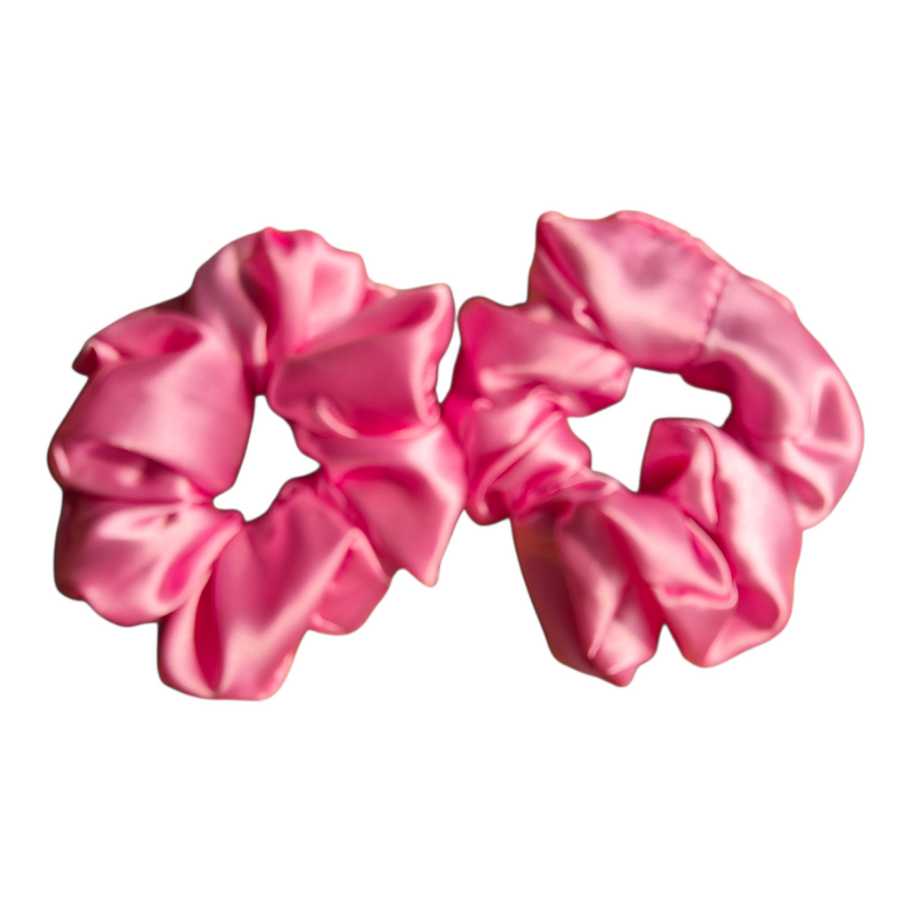 Satin Scrunchie Piggy tail set
