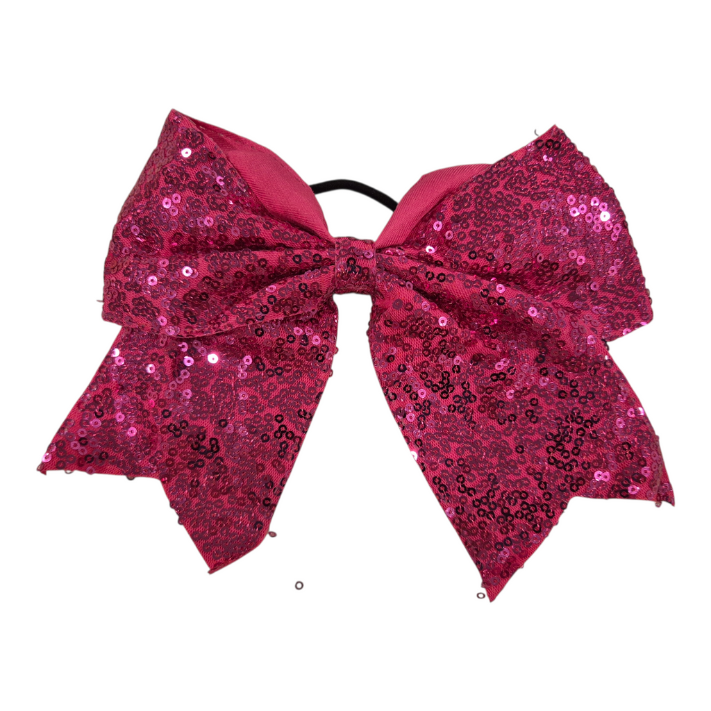 Pink Glitter Bow