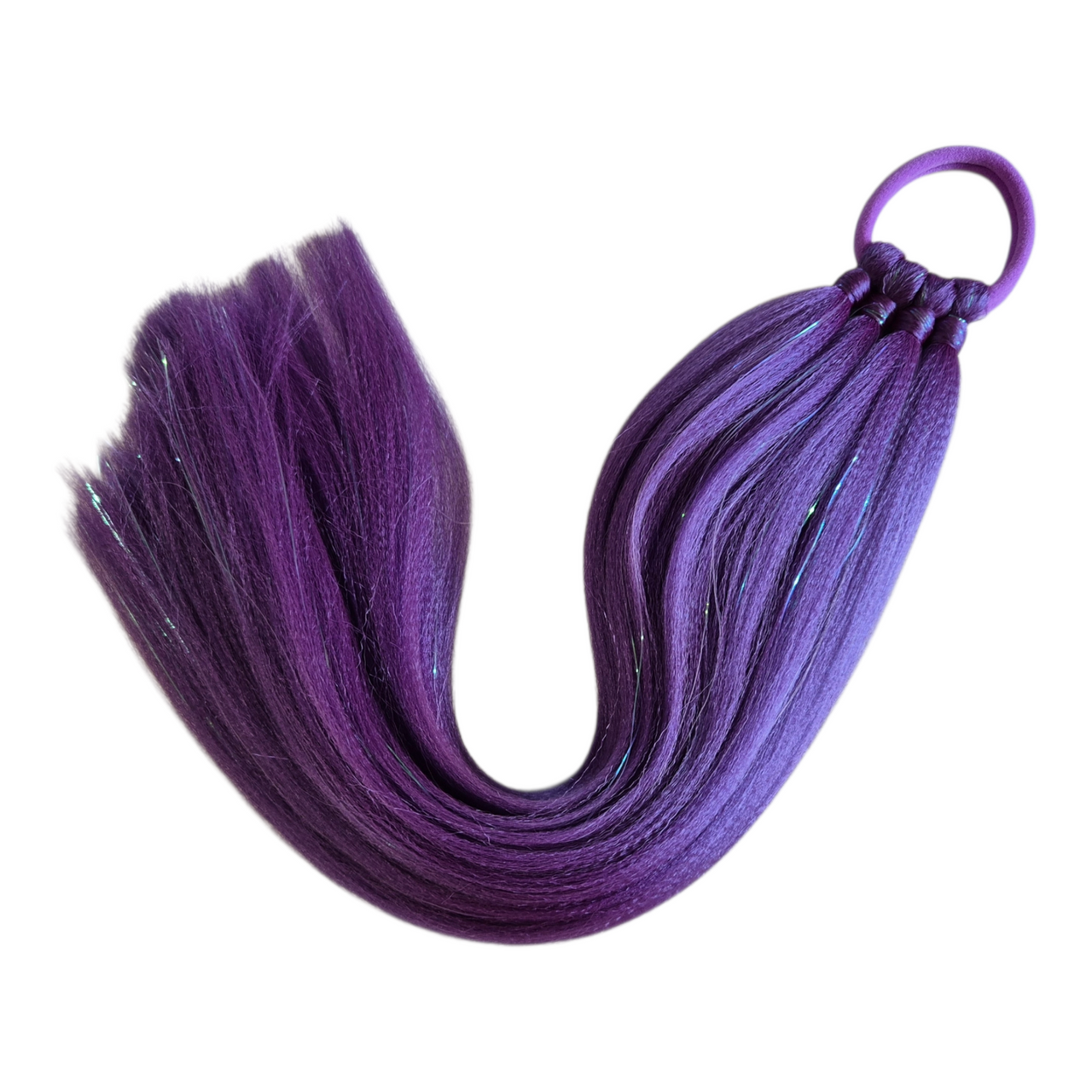 Purple Ponytail - 40cm