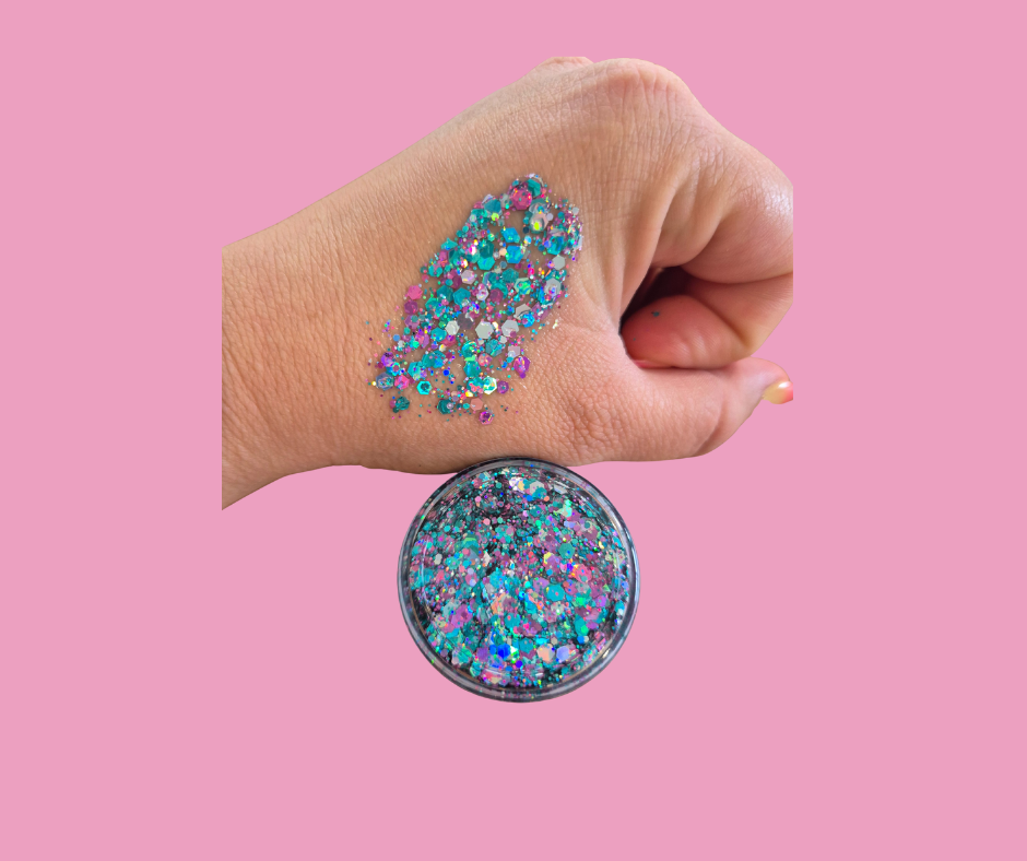 Mermaid Scales Glitter Gel - 30ml tub