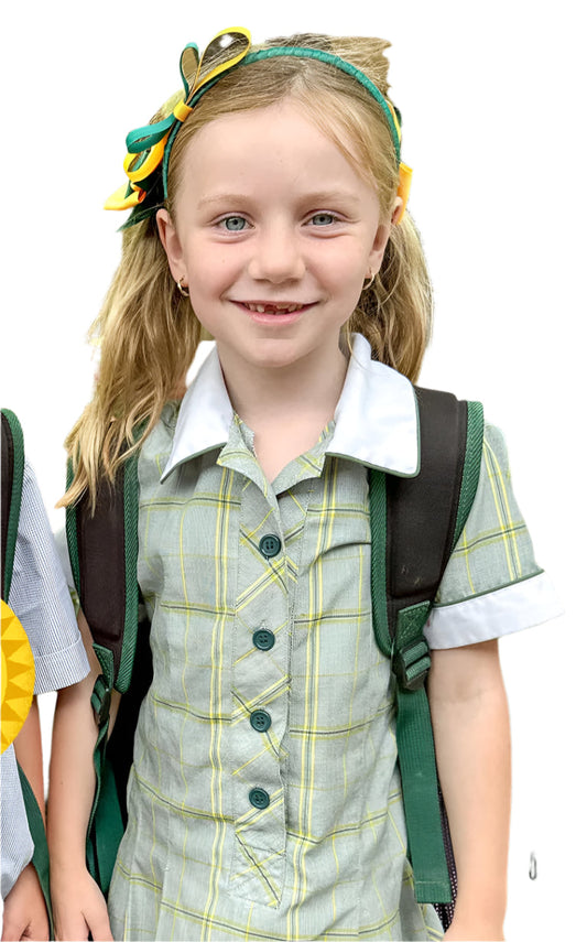 School Ribbon Headband