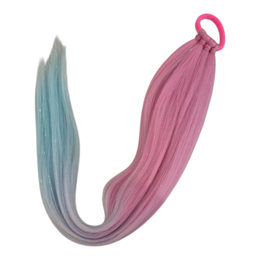 Cotton Candy Ponytail -60cm