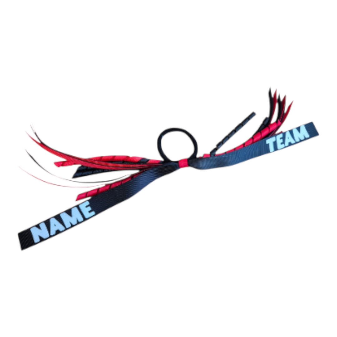 Personalised Sports Team Bow - Ribbon